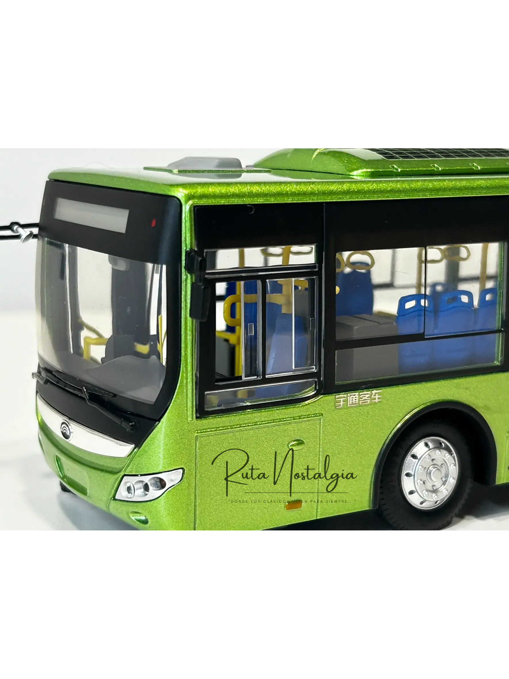 Bus Yutong ZK6128 “E12” (RED movilidad) Miniatura escala 1:42 Die-cast  3