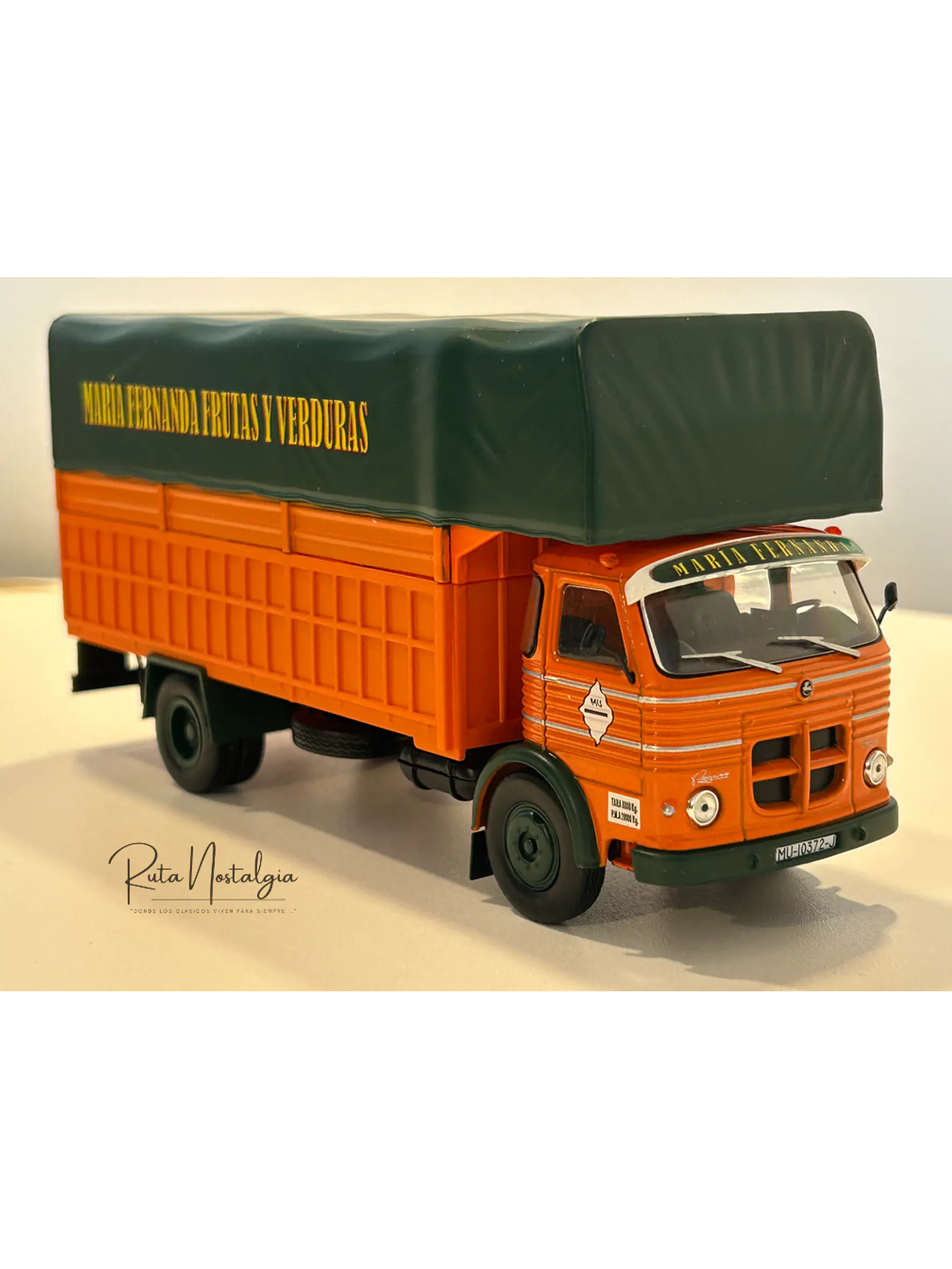 Pegaso Comet 1095 Frutas y Verduras 1963 IXO Models 1:43 – Camión clásico de colección 9