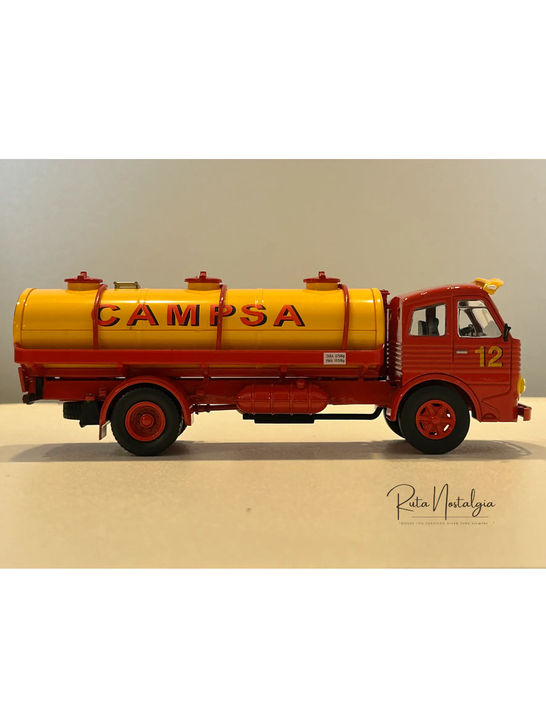 Pegaso Z-206 CAMPSA 1956 – IXO 1:43 | Camión Histórico Español - Coleccionable 8