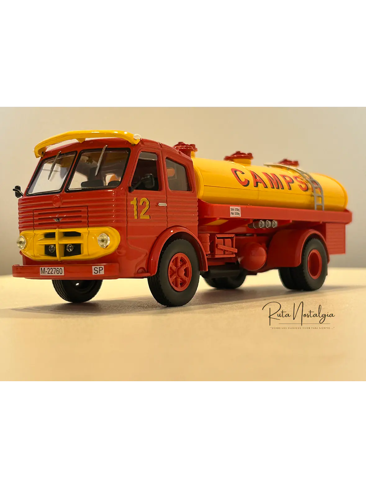 Pegaso Z-206 CAMPSA 1956 – IXO 1:43 | Camión Histórico Español - Coleccionable 3