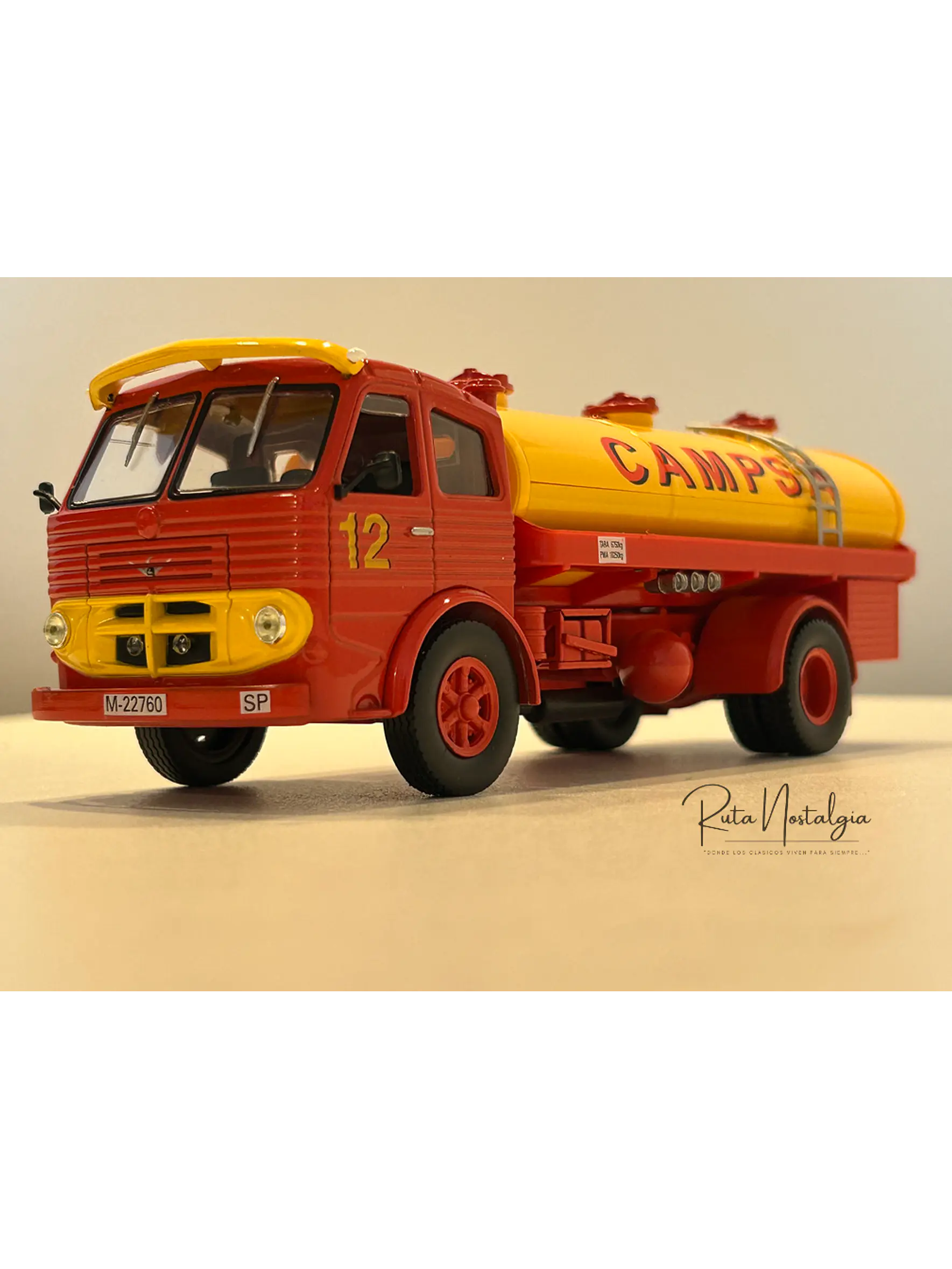 Pegaso Z-206 CAMPSA 1956 – IXO 1:43 | Camión Histórico Español - Coleccionable 3