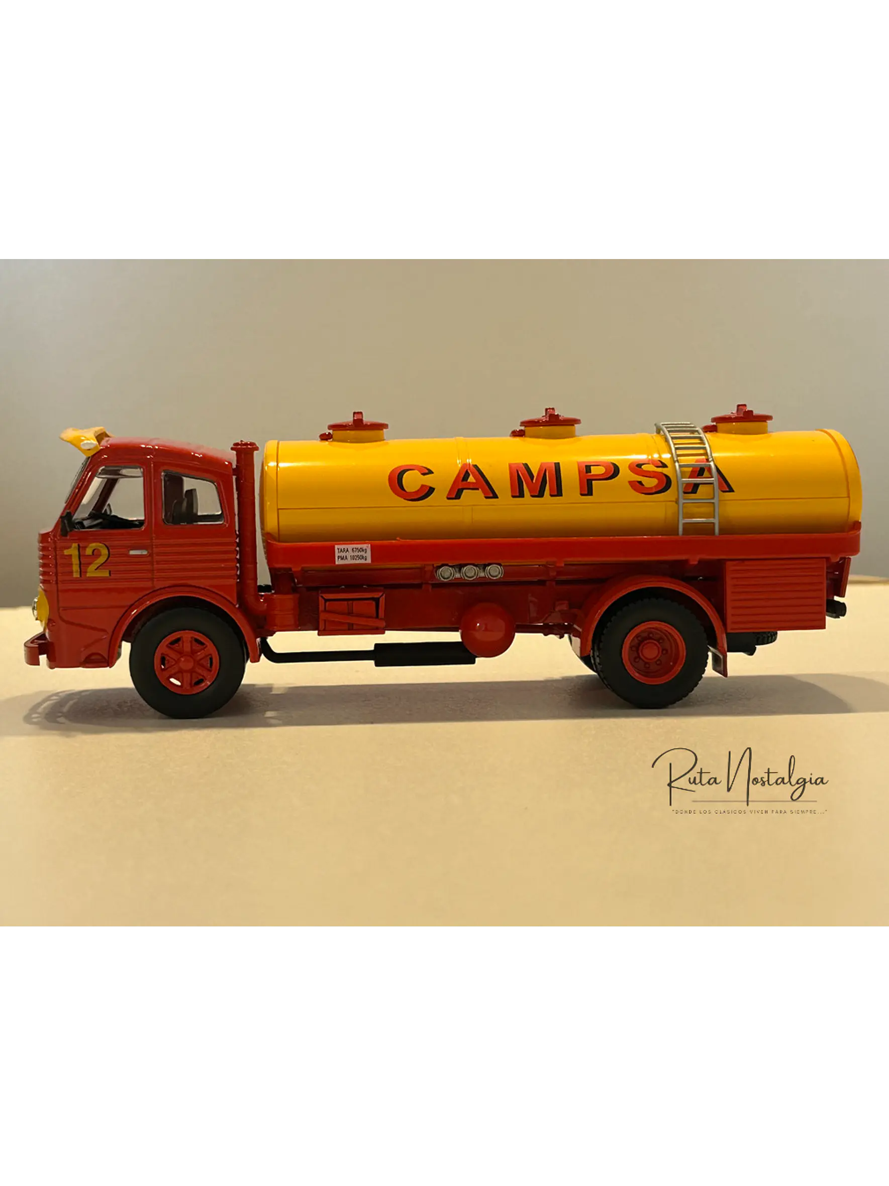 Pegaso Z-206 CAMPSA 1956 – IXO 1:43 | Camión Histórico Español - Coleccionable 4