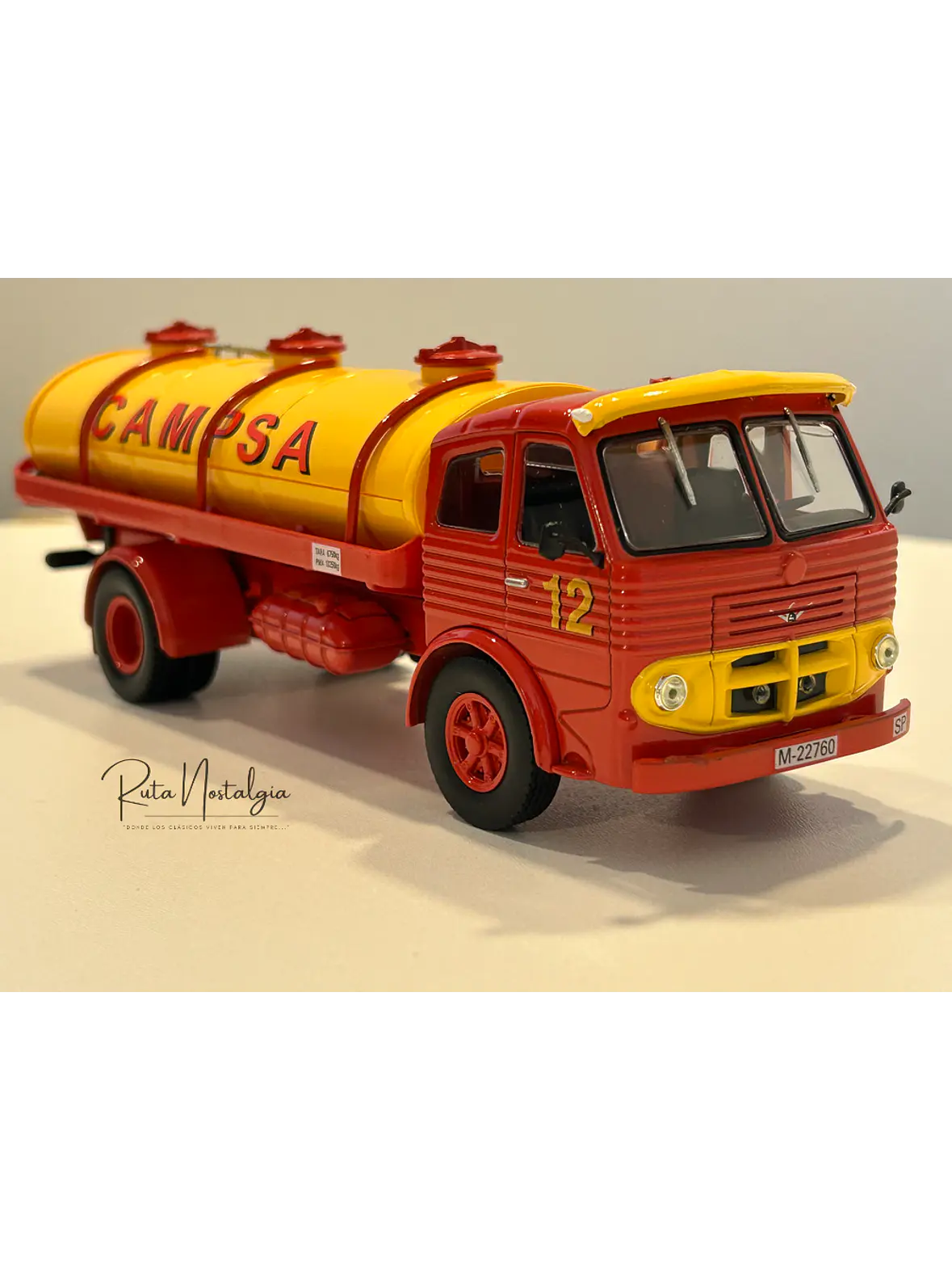 Pegaso Z-206 CAMPSA 1956 – IXO 1:43 | Camión Histórico Español - Coleccionable 9