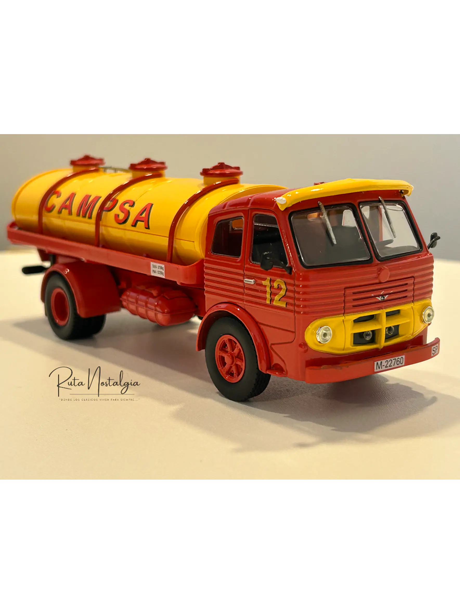 Pegaso Z-206 CAMPSA 1956 – IXO 1:43 | Camión Histórico Español - Coleccionable 9