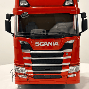 Scania R-Series Topline Roja 2019 1:18 Premium ClassiXXs by IXO | Tractocamión Scania R500 de colección