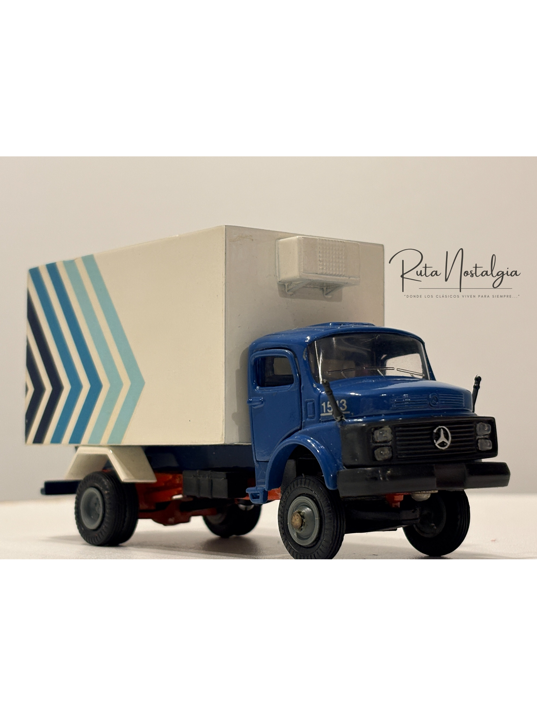 Mercedes-Benz 1513 Frigorífico ARPRA Supermini Brasil 1:50 | Camión clásico brasileño vintage de colección en Chile 1