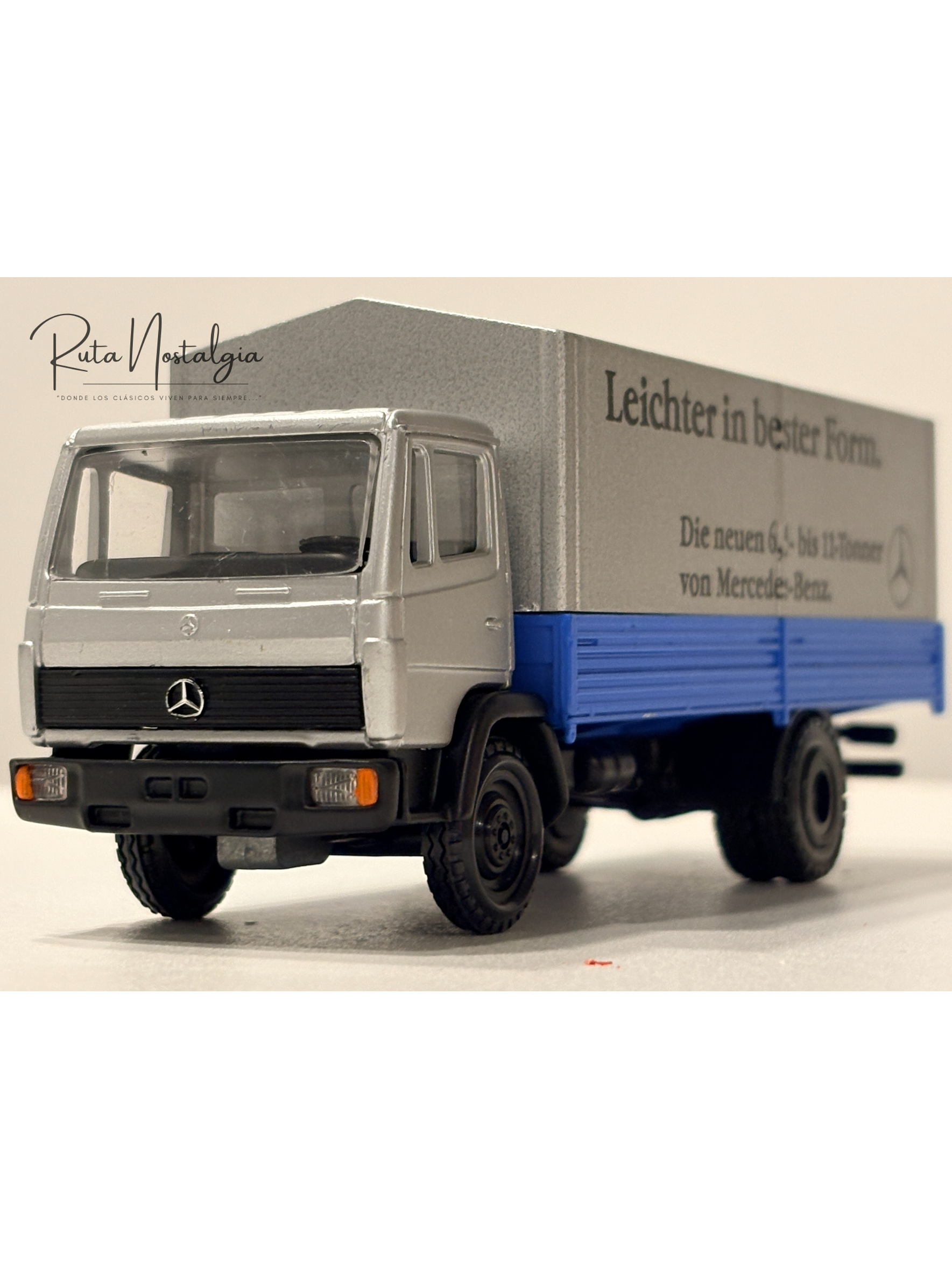 Mercedes-Benz LN2 / 814 “Leichter in bester Form” NZG 1:50 | Camión clásico promocional Mercedes-Benz No.249 de colección en Chile 3