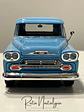 Camioneta a escala Chevrolet Apache Fleetside 1958 | Motormax 1:24 – Pickup clásica americana de colección - Miniatura 2