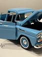 Camioneta a escala Chevrolet Apache Fleetside 1958 | Motormax 1:24 – Pickup clásica americana de colección - Miniatura 3
