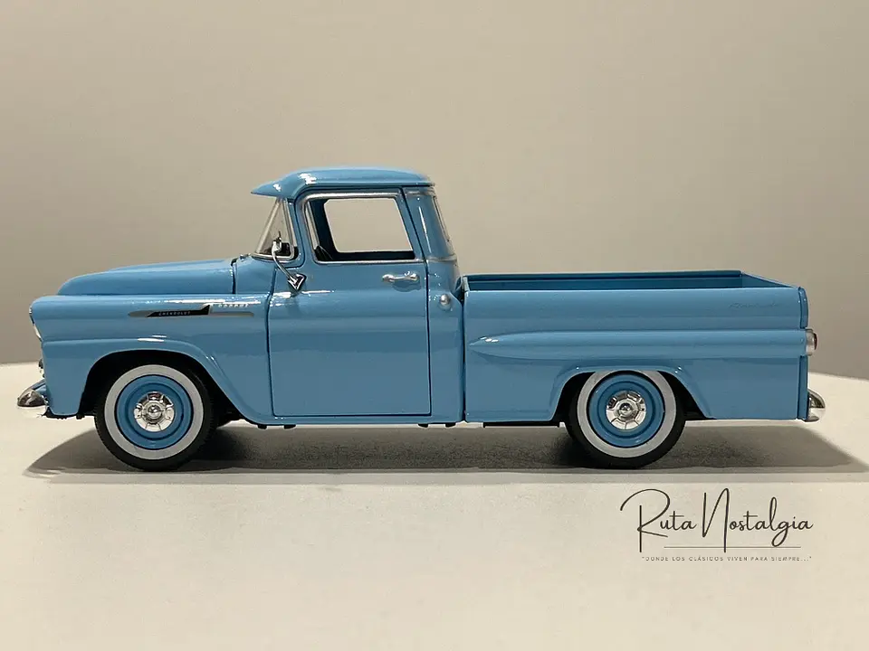Camioneta Chevrolet Apache Fleetside 1958 | Motormax 1:24 9