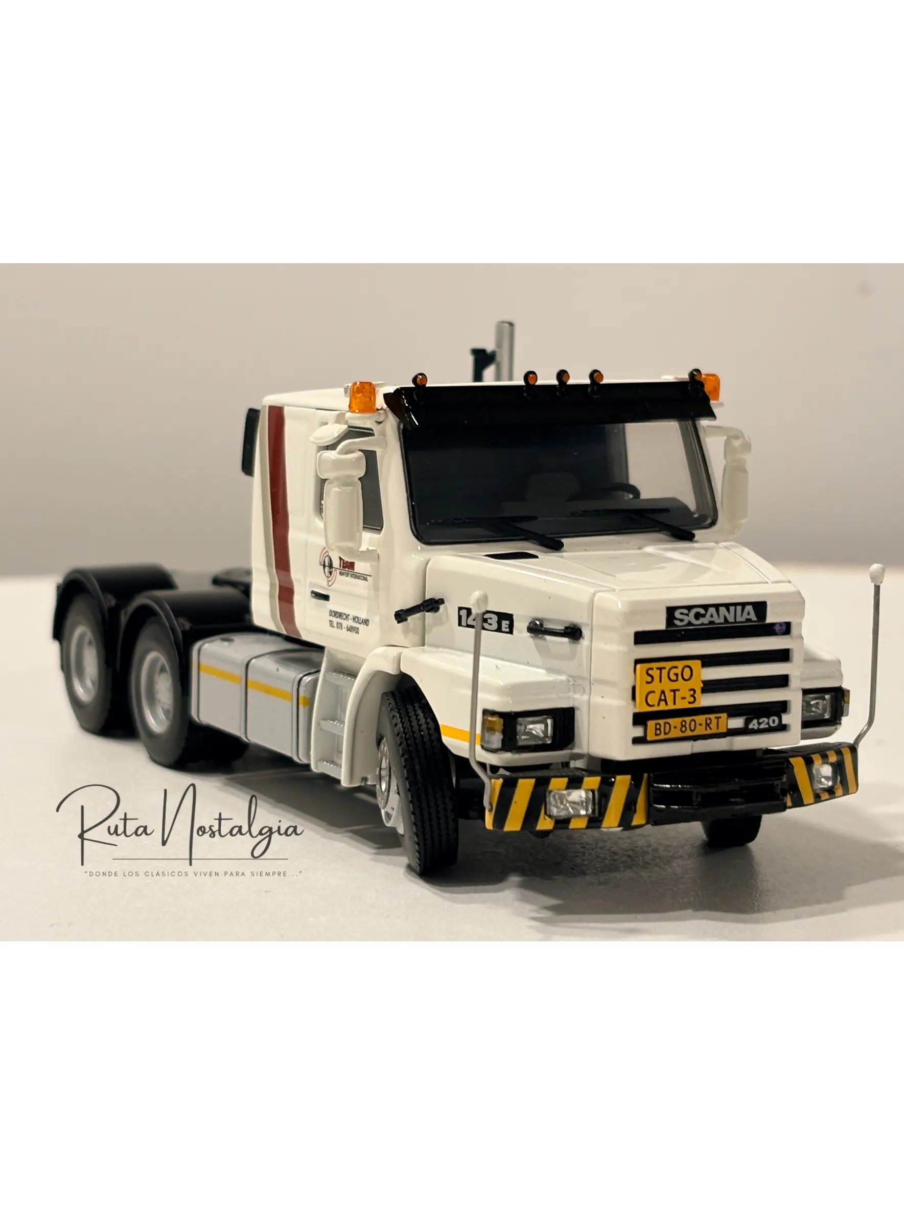 Camión Scania 143E Torpedo 