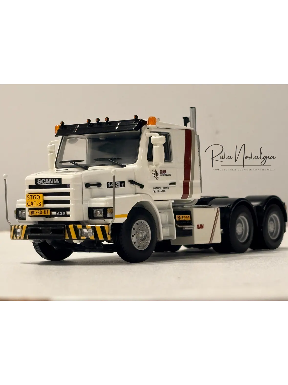 Camión Scania 143E Torpedo 