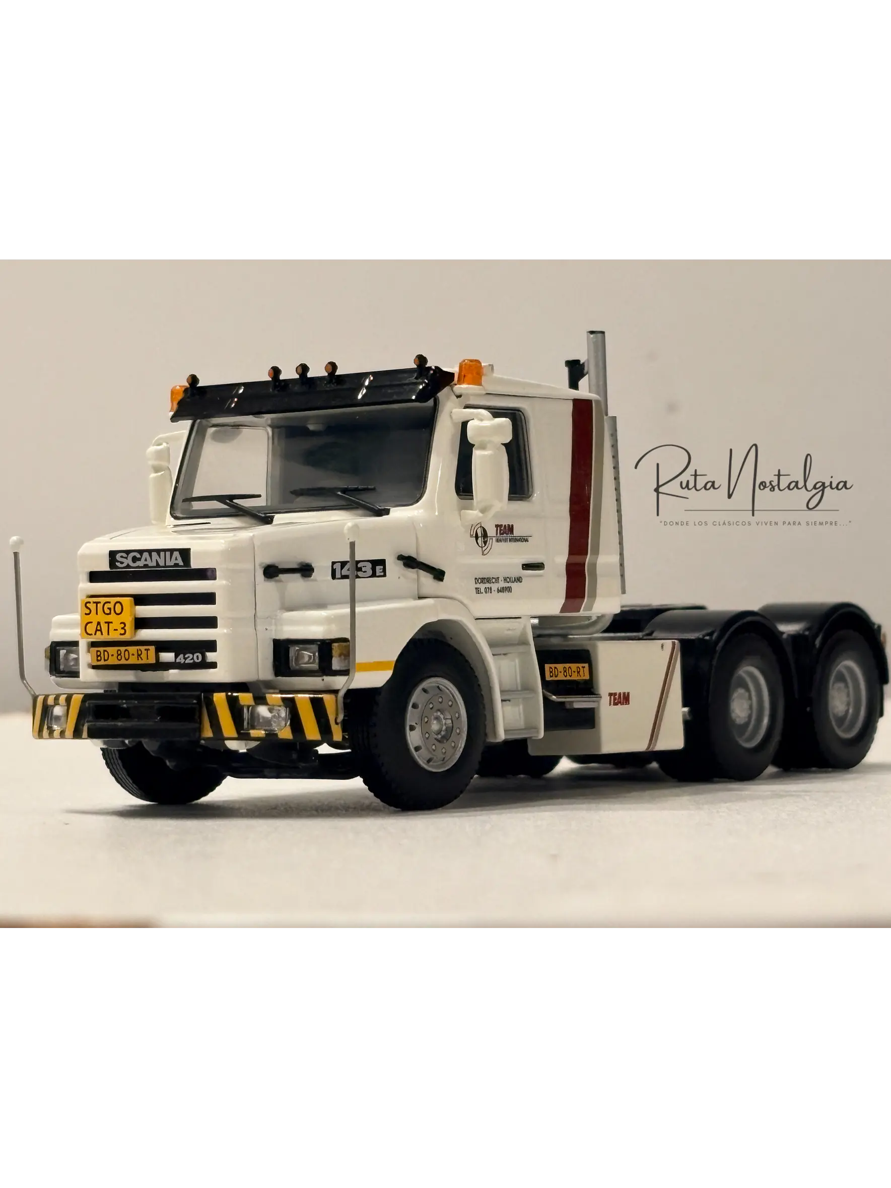 Camión Scania 143E Torpedo 