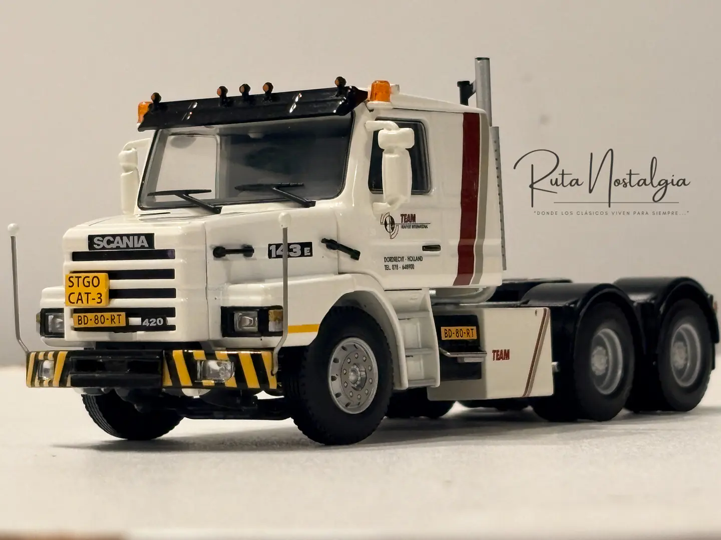 Camión Scania 143E Torpedo 