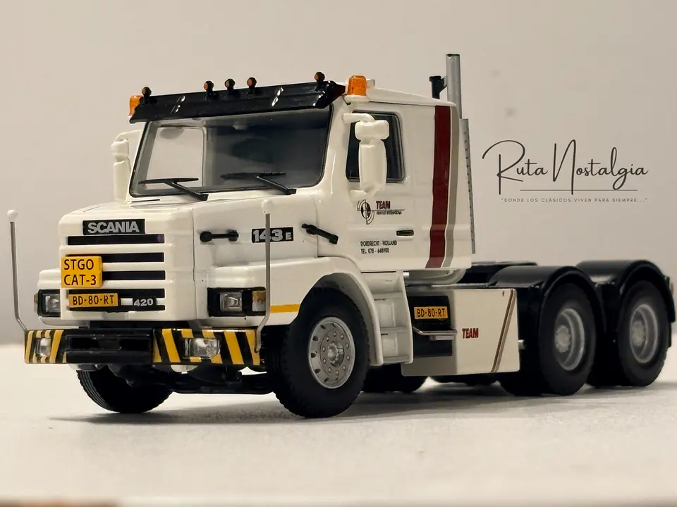 Camión Scania 143E Torpedo 