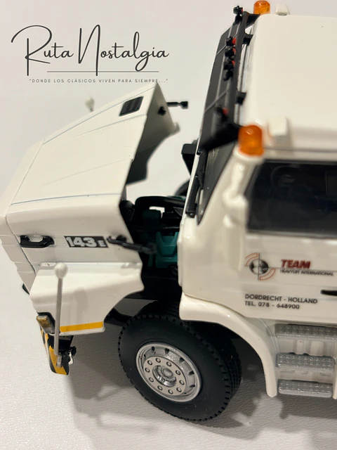 Camión Scania 143E Torpedo "Team Heavy Lift" V8 | WSI 1:50