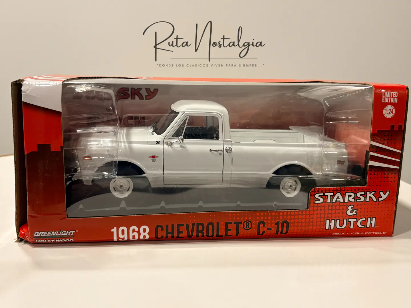 Camioneta Chevrolet C-10  Pickup (1968)  “Starsky and Hutch” | Greenlight, 1:24 10