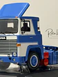 Camión Scania LBT 141 1976 Azul Blanco IXO Models 1:43 - thumbnail 3