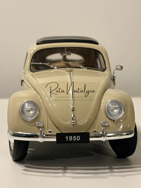 Auto Volkswagen Escarabajo (1950) | Welly 1:18