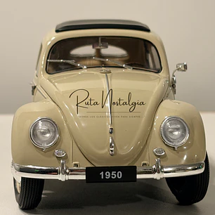 Auto Volkswagen Escarabajo (1950) | Welly, escala 1:18 -  VW Käfer Brezelfenster,  split-window de colección en Chile