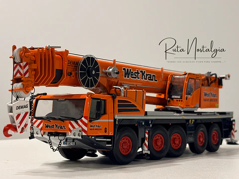 Grúa móvil todo terreno Demag AC 250-5 Westkran | IMC models 32-0148, escala  1:50 | Grúa todo terreno de 250 toneladas de colección. 