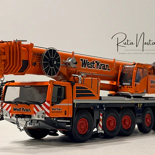 Grúa móvil todo terreno Demag AC 250-5 Westkran | IMC models 32-0148, escala  1:50 | Grúa todo terreno de 250 toneladas de colección. 