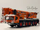 Grúa móvil todo terreno Demag AC 250-5 Westkran | IMC models 32-0148, escala  1:50 | Grúa todo terreno de 250 toneladas de colección.  - Miniatura 1