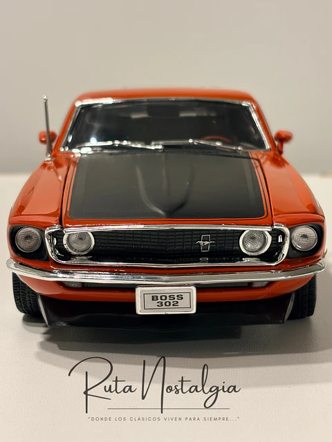 Auto Ford Mustang Boss 302 (1969) | Welly 1:18