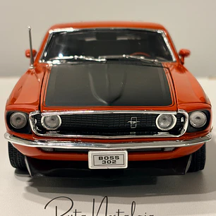 Auto Ford Mustang Boss 302 1969 Welly 1:18 | Muscle Car Clásico de Colección en Chile