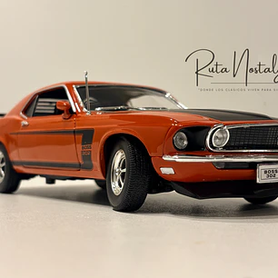 Auto Ford Mustang Boss 302 1969 Welly 1:18 | Muscle Car Clásico de Colección en Chile