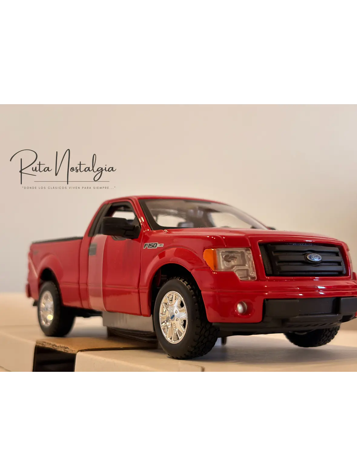 Camioneta Ford F-150 STX 2010 Roja Maisto Special Edition 1:27 | Pick-up americana de colección en Chile 8