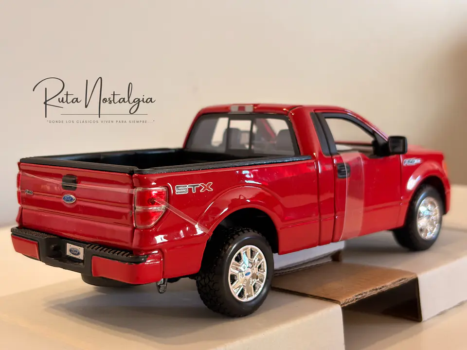 Camioneta Ford F-150 STX 2010 Roja Maisto Special Edition 6