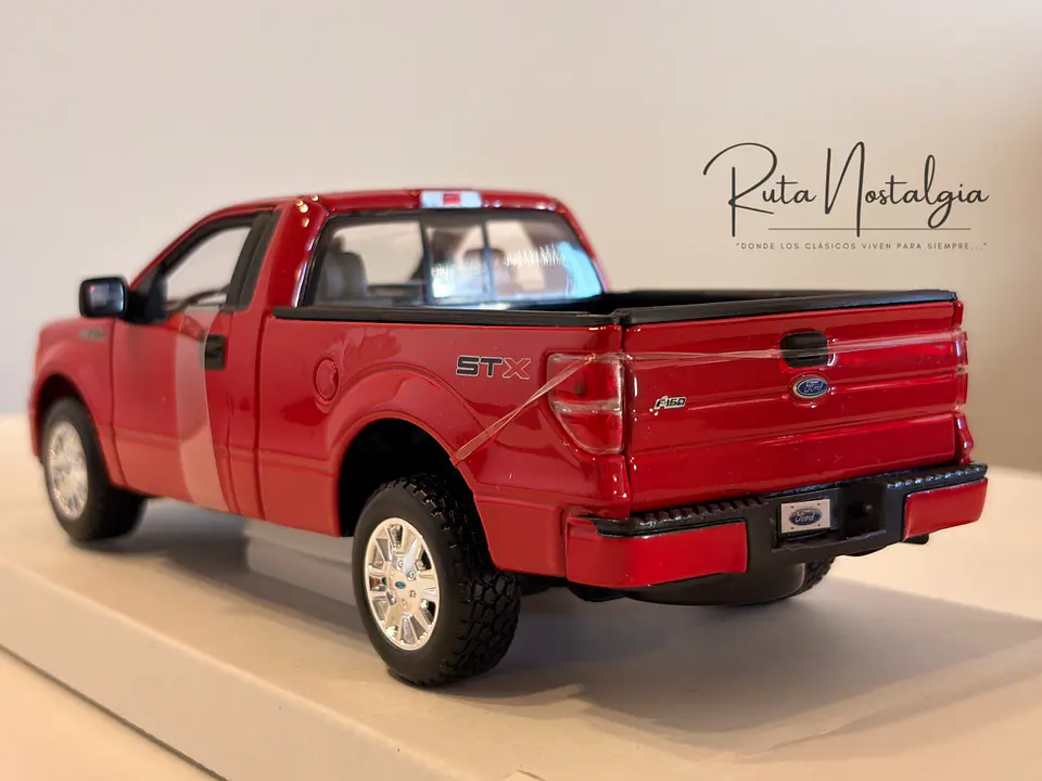 Camioneta Ford F-150 STX 2010 Roja Maisto Special Edition 5