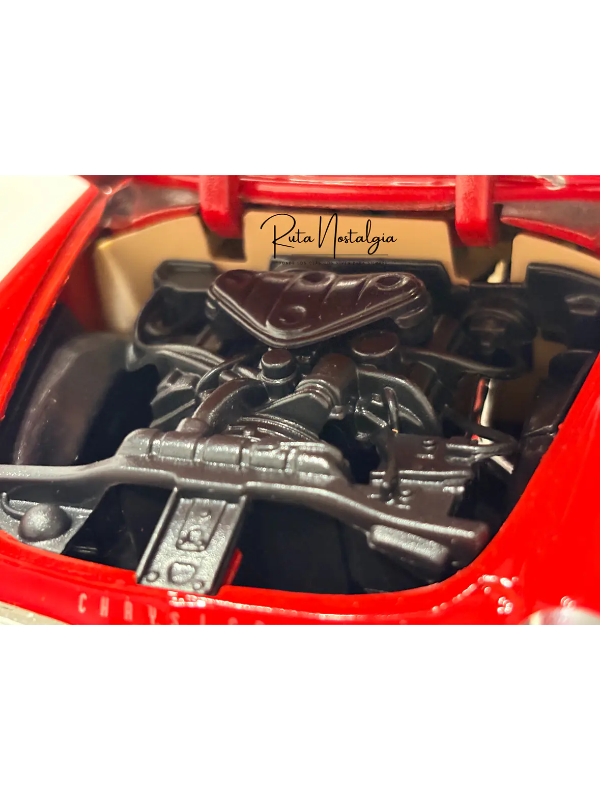 Auto Chrysler C300 1955 Motormax 1:24 | Coupé Americano Clásico 2