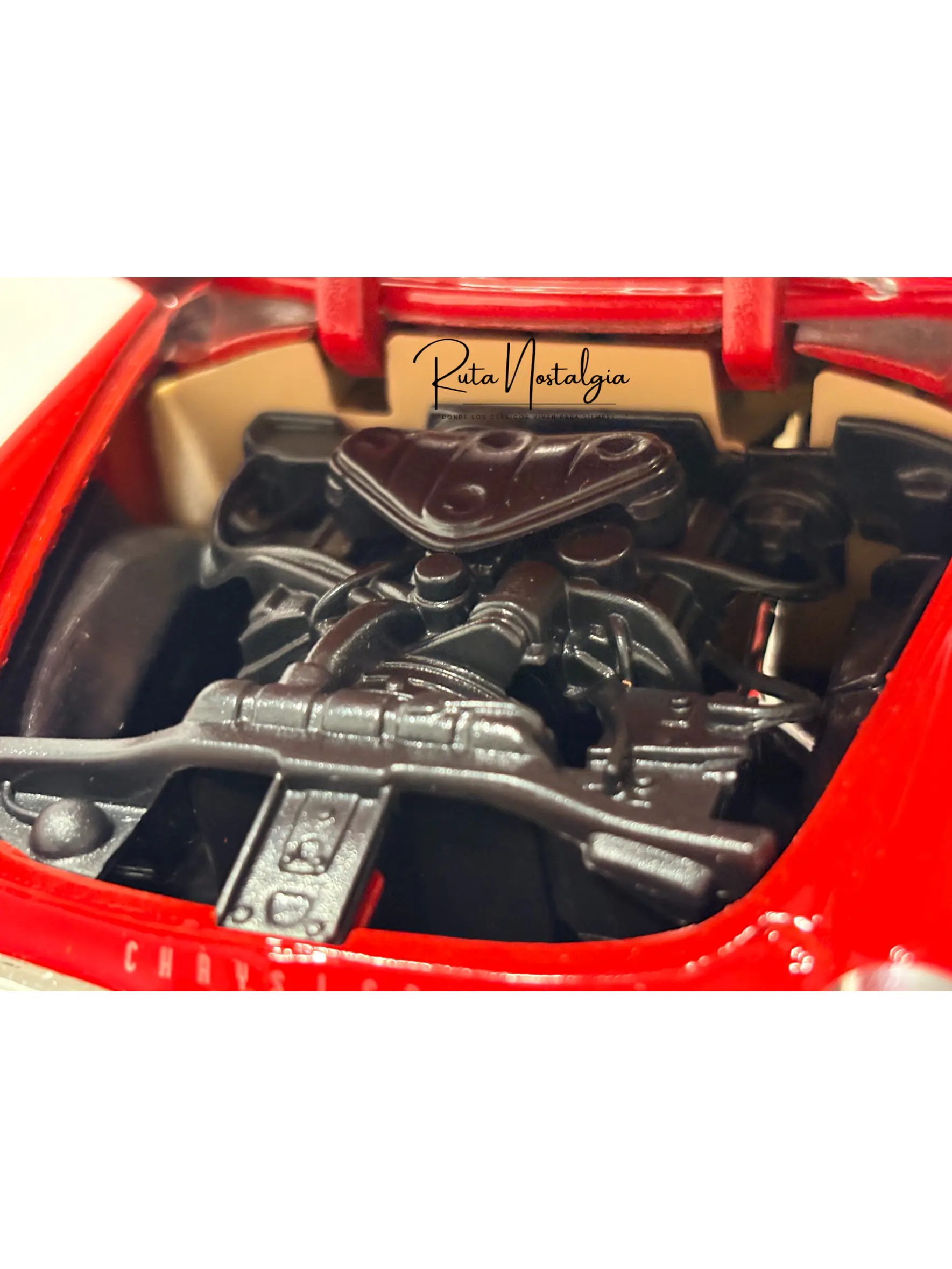 Auto Chrysler C300 1955 Motormax 1:24 | Coupé Americano Clásico 2