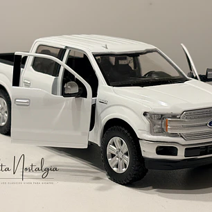 Camioneta Ford F-150 Lariat Crew Cab 2019 Motormax 1:24 | Pick-Up Americana “full-size” hecho miniatura