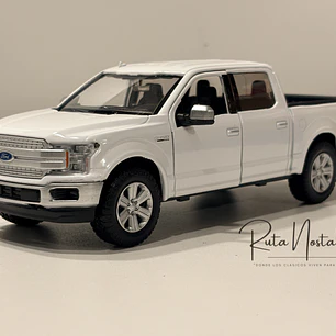 Camioneta Ford F-150 Lariat Crew Cab 2019 Motormax 1:24 | Pick-Up Americana “full-size” hecho miniatura
