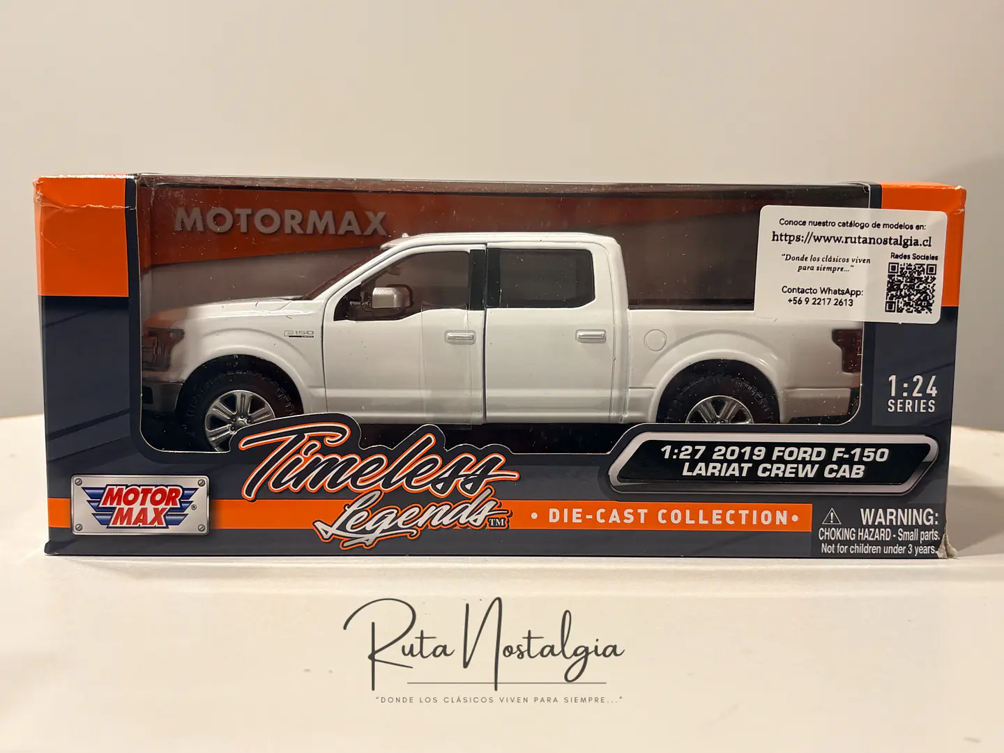 Camioneta Pick-Up Ford F-150 Lariat (2019) |  Motormax 1:24 10