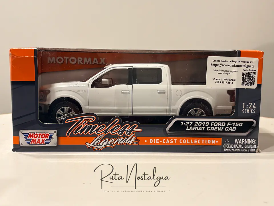 Camioneta Pick-Up Ford F-150 Lariat (2019) |  Motormax 1:24 10