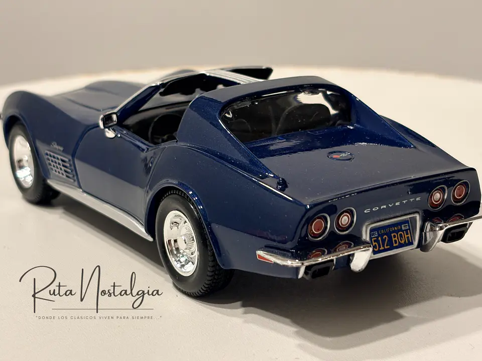 Auto Chevrolet Corvette  C3 Stingray (1970) | Maisto 1:24  6