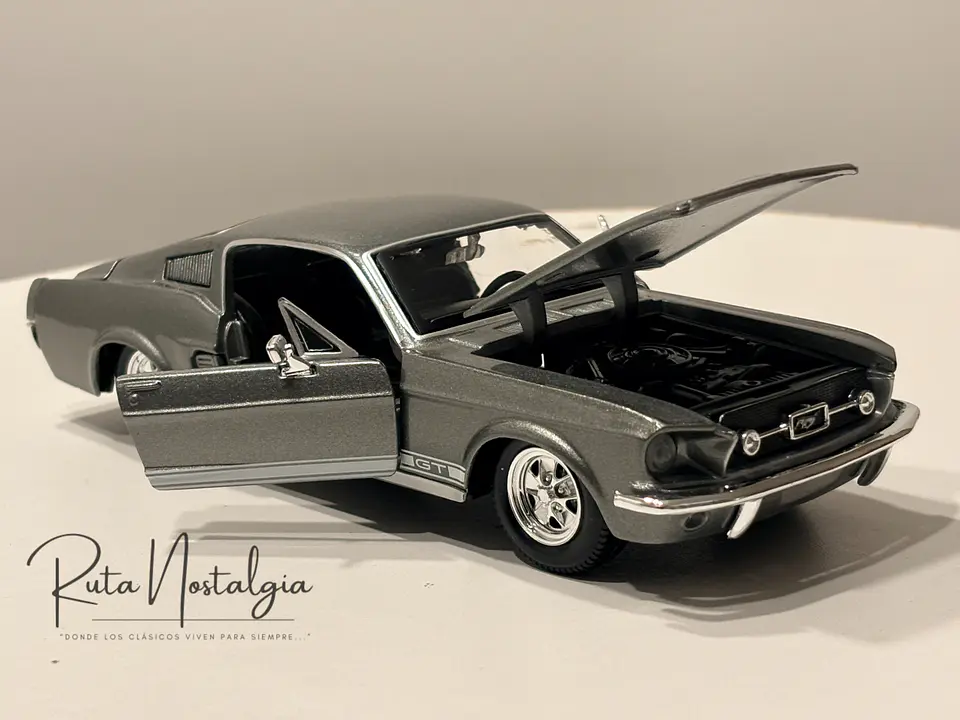 Auto Ford Mustang GT 1967 | Muscle car colección | Maisto 1:24  2