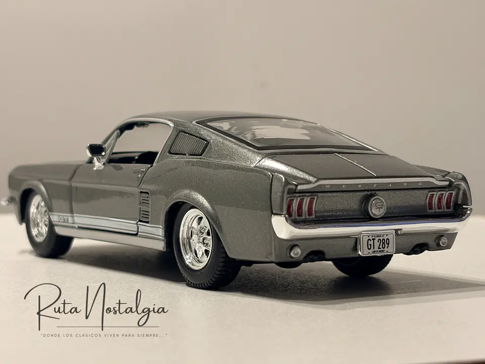 Auto Ford Mustang GT 1967 | Muscle car colección | Maisto 1:24  9