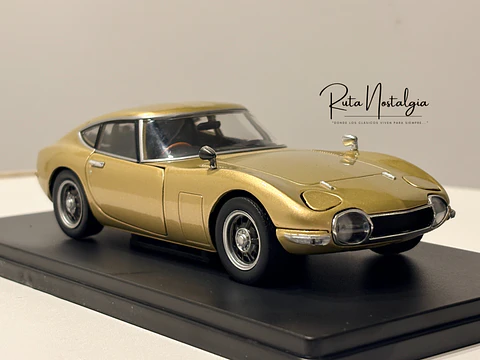 Toyota 2000 GT 1967 Beige WhiteBox 1:24 | Coupé Japonés Clásico de Colección en Chile