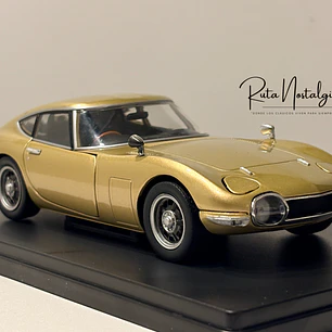 Toyota 2000 GT 1967 Beige WhiteBox 1:24 | Coupé Japonés Clásico de Colección en Chile