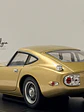 Toyota 2000 GT 1967 Beige WhiteBox 1:24 | Coupé Japonés Clásico de Colección en Chile - Miniatura 6
