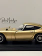 Toyota 2000 GT 1967 Beige WhiteBox 1:24 | Coupé Japonés Clásico de Colección en Chile - Miniatura 5