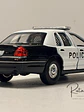 Auto Ford Crown Victoria Police Interceptor 1999 | Welly 1:24 | Auto Policial Americano Clásico - Miniatura 6
