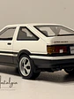 Auto Toyota Sprinter Trueno AE86 Blanco Negro Maisto 1:24 | Auto JDM Clásico de Colección en Chile - thumbnail 6