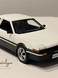 Auto Toyota Sprinter Trueno AE86 Blanco Negro Maisto 1:24 | Auto JDM Clásico de Colección en Chile - thumbnail 9