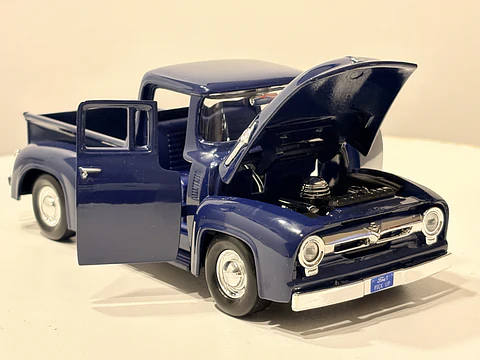 Camioneta Ford F-100 Pick Up 1956 | Motormax  1:24 – Camioneta clásica americana a escala
